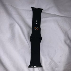 silicone apple watch band